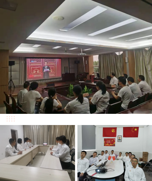 星空体育app登录,星空体育集团各党支部在分会场收看庆祝中国共产党成立100周年大会